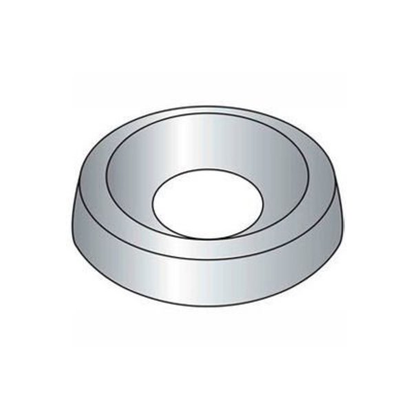 Titan Fasteners Countersunk Washer, Steel, Nickel Plated Finish APH21